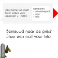 Banners op maat Banners op maat