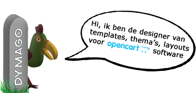 Opencart specialist in ontwerpen, installeren en configureren van webshop software. Goedkope hosting al vanaf 1,25 per maand.